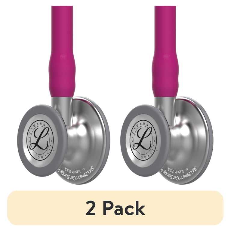 2 pack) Littmann Cardiology IV Diagnostic Stethoscope, Standard