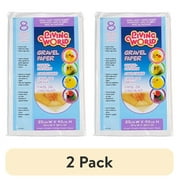 (2 pack) Living World 9.5" x 15.75" Light Weight Rectangle Gravel Paper for Birds