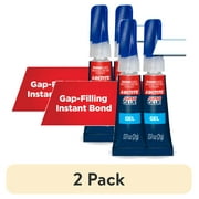 Loctite Super Glue Gel Tube, 1 Pack of 2 Tubes, Clear 3 g Tubes
