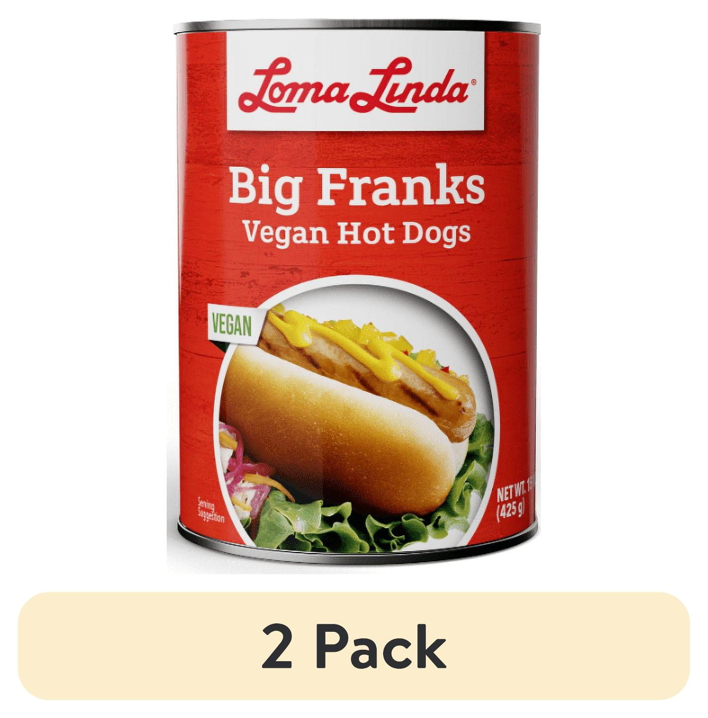 Loma Linda Big Franks 15 oz, Vegan - Walmart.com