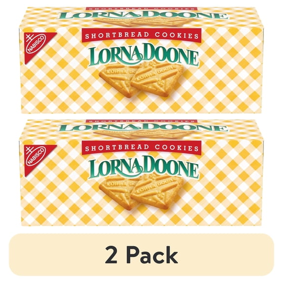 (2 pack) Lorna Doone Shortbread Cookies, 3 Snack Packs (6 Cookies Per Pack)