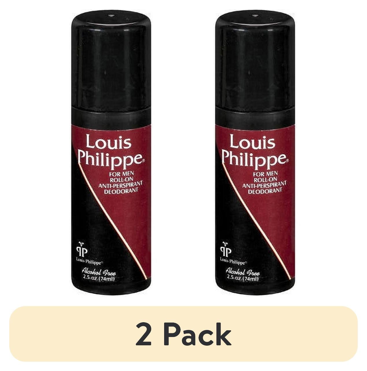 (2 pack) Louis Philippe For Men Roll-On Anti-Perspirant Deodorant, 2.5 fl oz