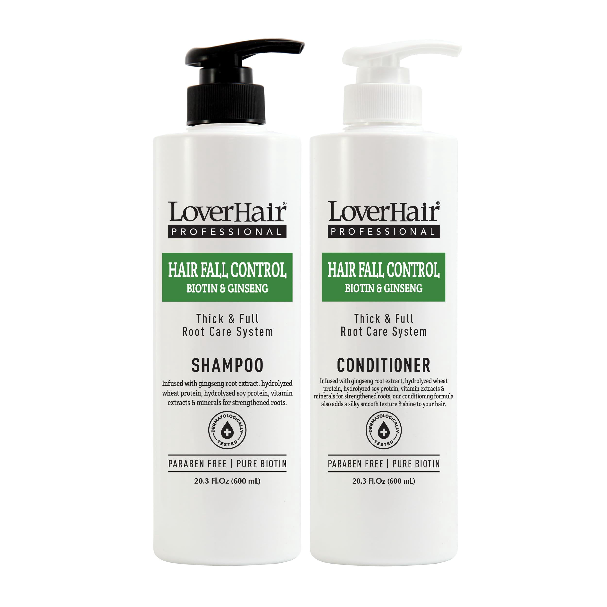(2 pack) LoverHair Professional Hair Fall Control Conditioner 20.3 fl oz