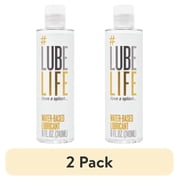 (2 pack) LUBELIFE Water-Based Lubricant For Sex, Non-Staining and Easy Clean Personal Lube, Toy-Safe, 8 fl oz