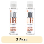 2 pack LUBELIFE Ultra Slick Thick Silicone Personal Lubricant, Long-Lasting Water Resistant Lube, 4 fl oz