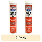 (2 pack) Lucas 10005 Multi-Purpose Red N Tacky EP Grease - 14 Ounce - Dimensions Height 9.31" Width 2.2" Length 2.2"