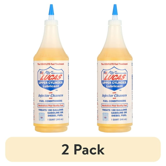 (2 pack) Lucas Oil 10003 Fuel Injector Cleaner 32 oz. Automotive Additive
