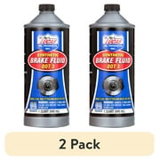 (2 pack) Lucas Oil Products 10826 Synthetic Brake Fluid for All with  DOT3 Brake Fluid Applications 32 Ounce