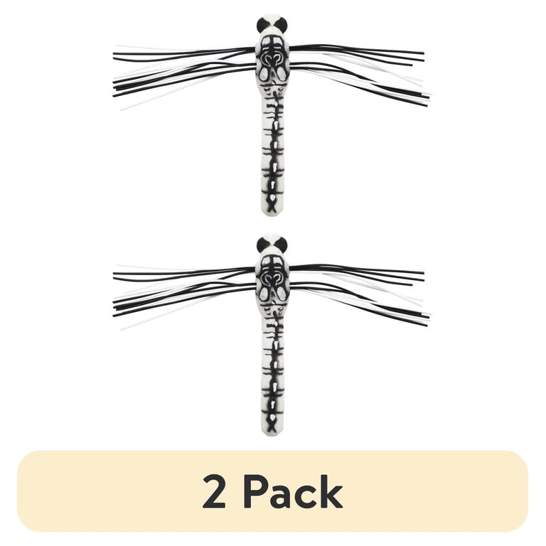 bass dragonfly lure (2 pack) Lunkerhunt Dragonfly Lure with Double Skirted Wings
