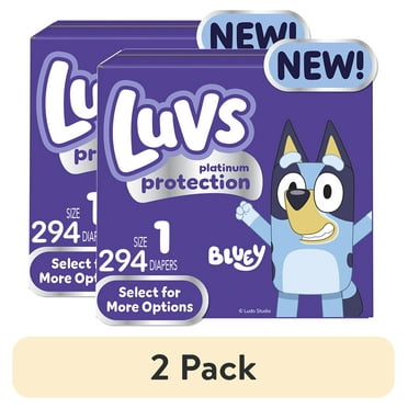 (2 pack) Luvs Diapers Size 1, 294 Count (Select for More Options)