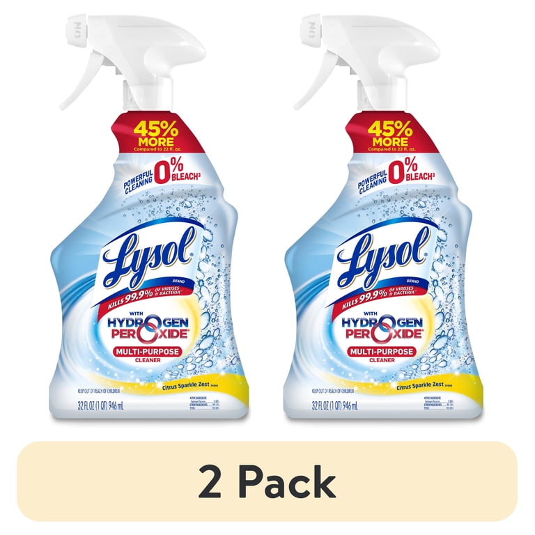 19.99 walmart ソンホ 2 pack) Lysol Bleach Free Hydrogen Peroxide Multi-Purpose Cleaner