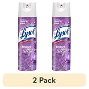 (2 pack) Lysol Disinfectant Spray, Sanitizing and Antibacterial Spray, Lavender & Cotton Blossom, 19 oz
