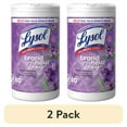 thumbnail image 1 of (2 pack) Lysol® Multi-Surface Disinfectant Antibacterial Cleaning Wipes, Lavender & Cotton Blossom, 80 Count, 1 of 19