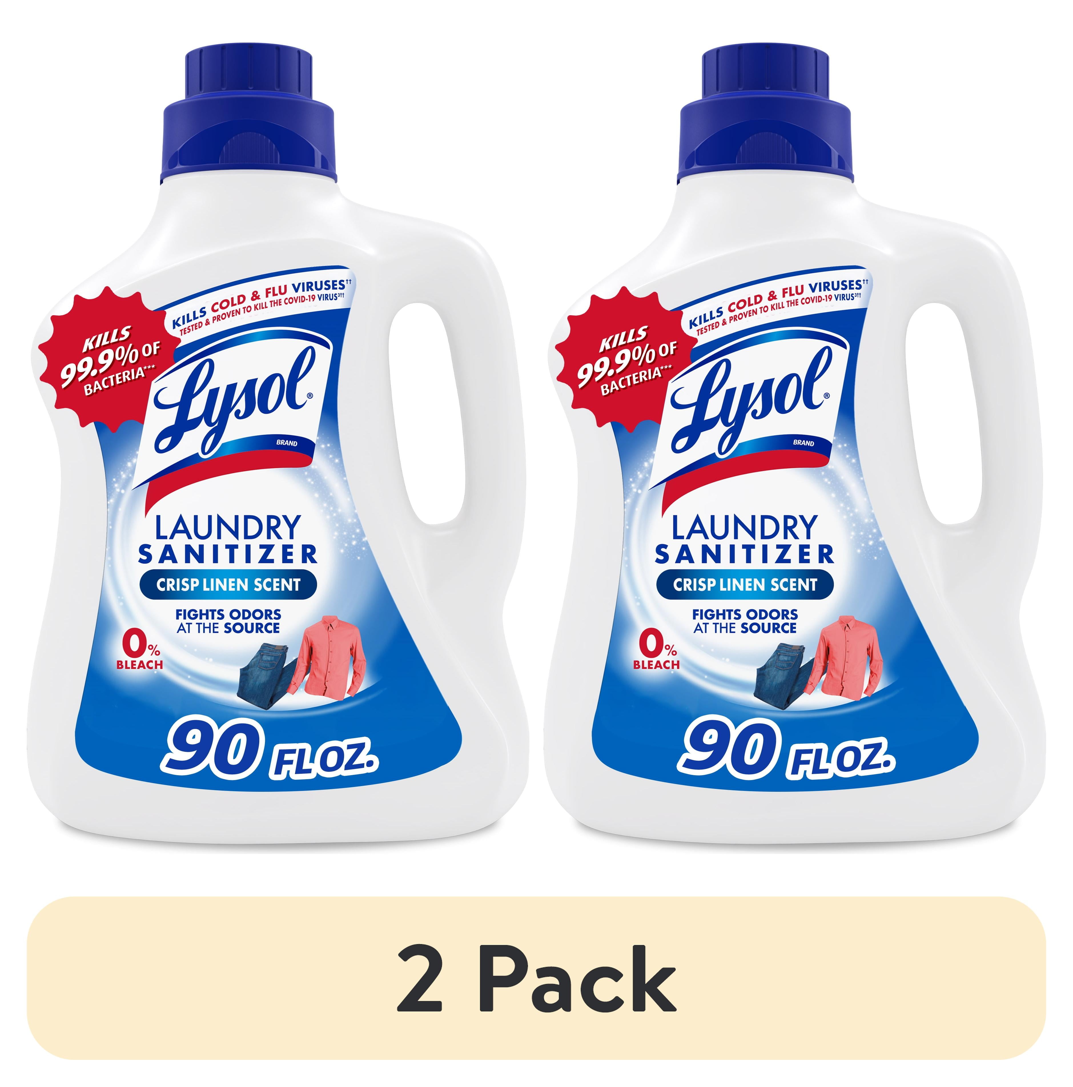 Free Shipping! Lysol Laundry Sanitizer Additive 90 oz, kills 99.9
