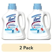 Lysol Laundry Sanitizer Additive Sanitizing Liquid for Clothes and Linens, Unscented, 90 oz