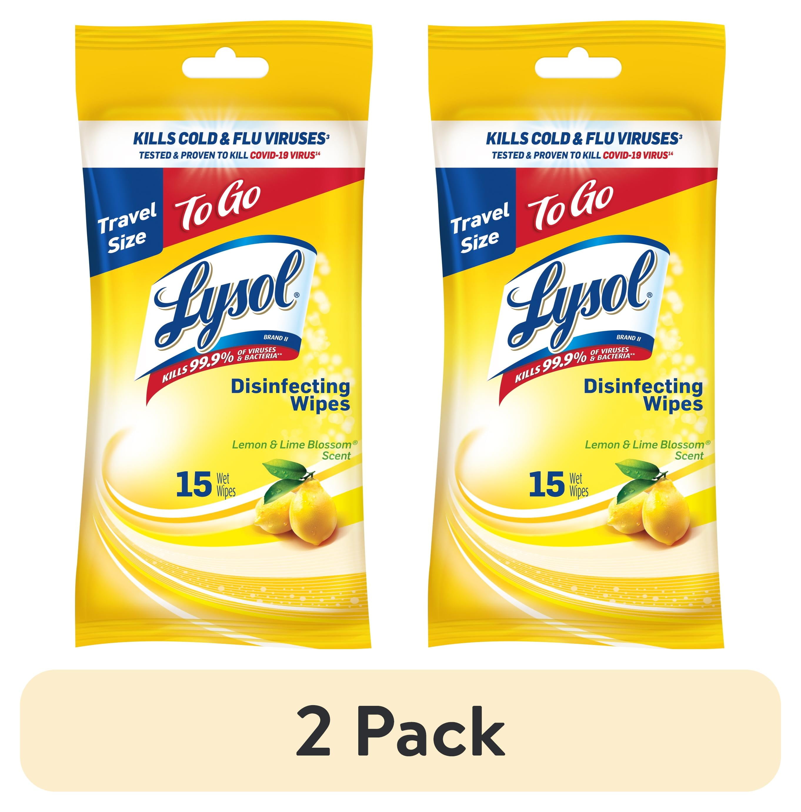 Lysol On-the-Go Disinfecting Wipes, (15ct.) main image 1