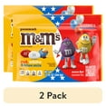 thumbnail image 1 of (2 pack) M&M's Peanut Milk Chocolate Red, White & Blue Summer Candy – 10.05 Oz Bag, 1 of 12