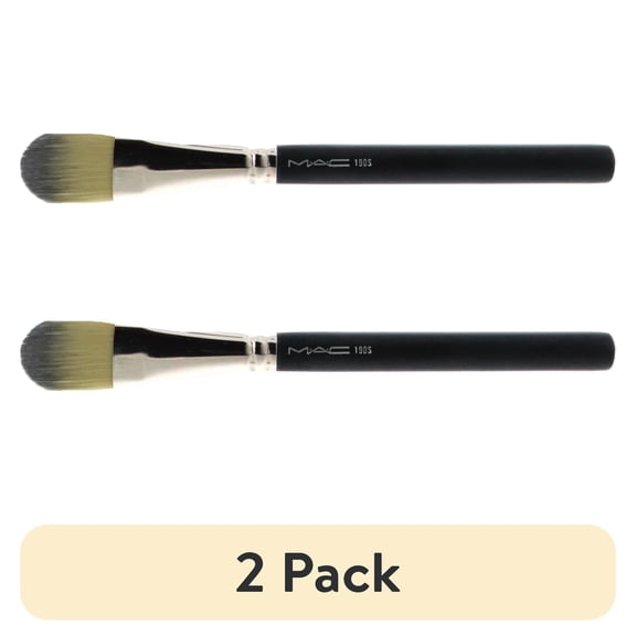 (2 pack) MAC 190 Foundation Brush 1 ea