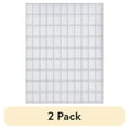 thumbnail image 1 of (2 pack) MACO 5/16" x 1/2" White Rectangular Multi-Purpose Labels, 1000 per Box, 1 of 3