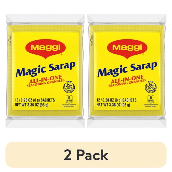 (2 pack) MAGGI MAGIC SARAP Seasoning 3.36 oz. Sachets
