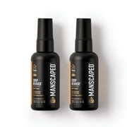 2 pack MANSCAPED  Crop Reviver , Hydrating & Refreshing Mens Body Ball Toner with Soothing Aloe Vera Groin Spray, 1.89 fl oz