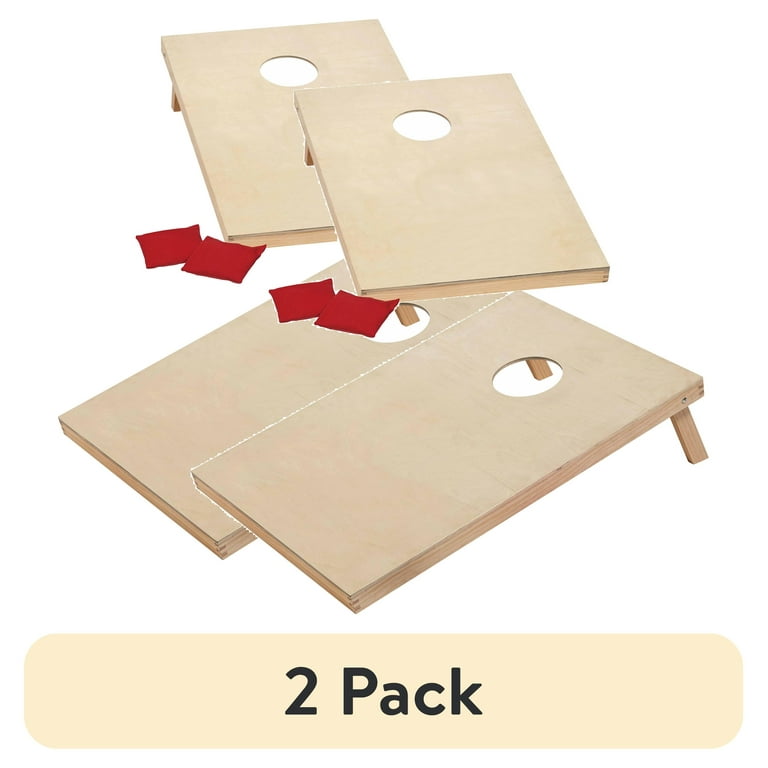 MD Sports 36-inch Wood Cornhole Set - Premium Pine Wood - Bean