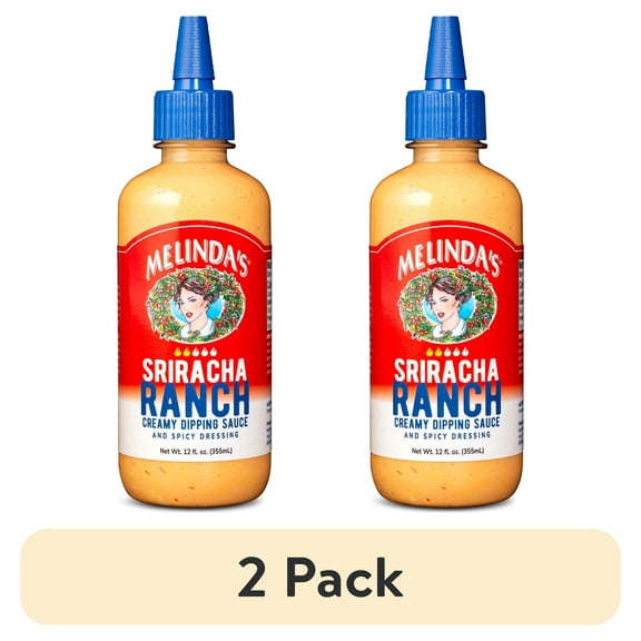 (2 pack) MELINDA'S SRIRACHA RANCH