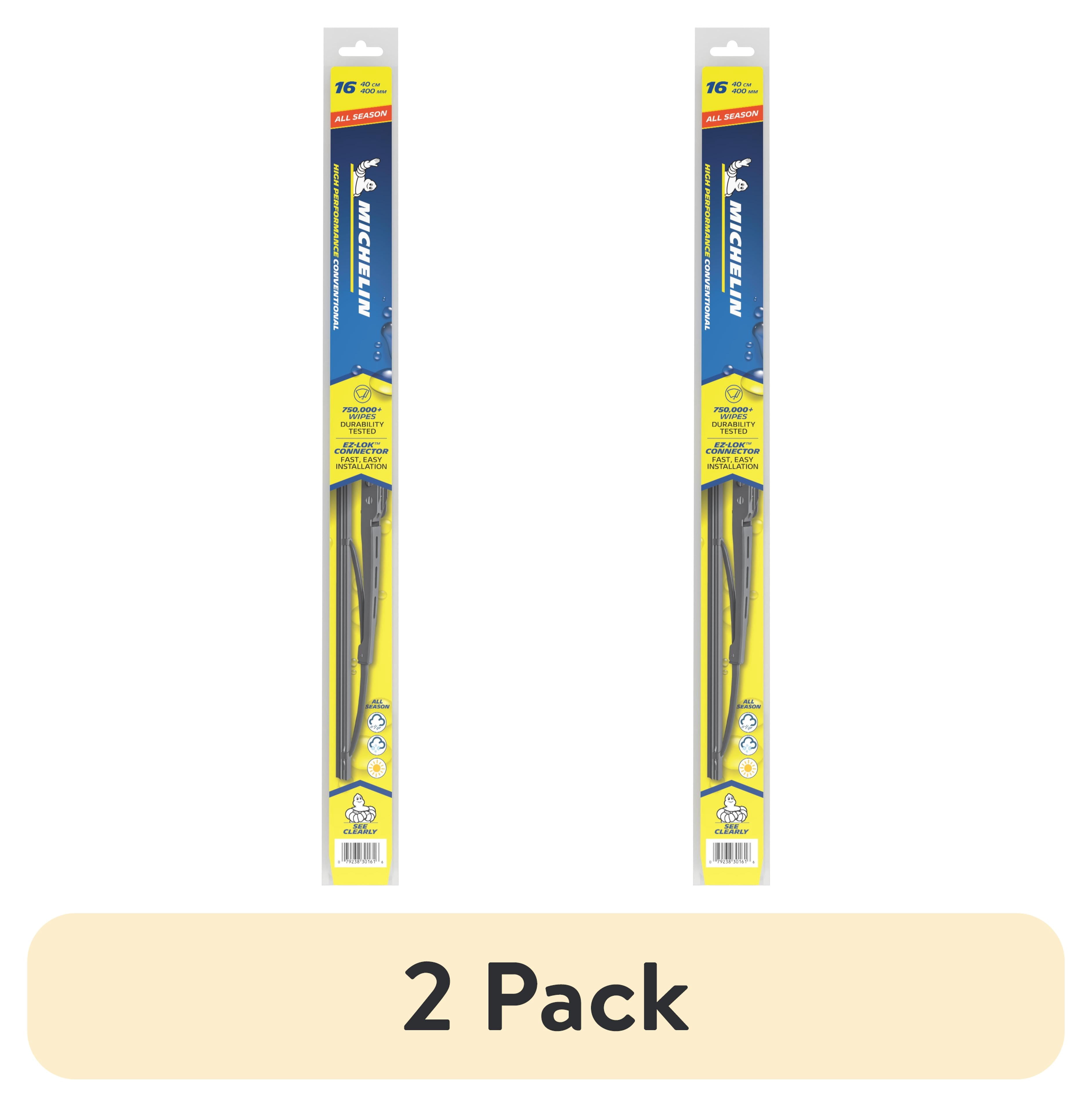 (2 pack) MICHELIN® High Performance 16" Conventional Windshield Wiper Blade