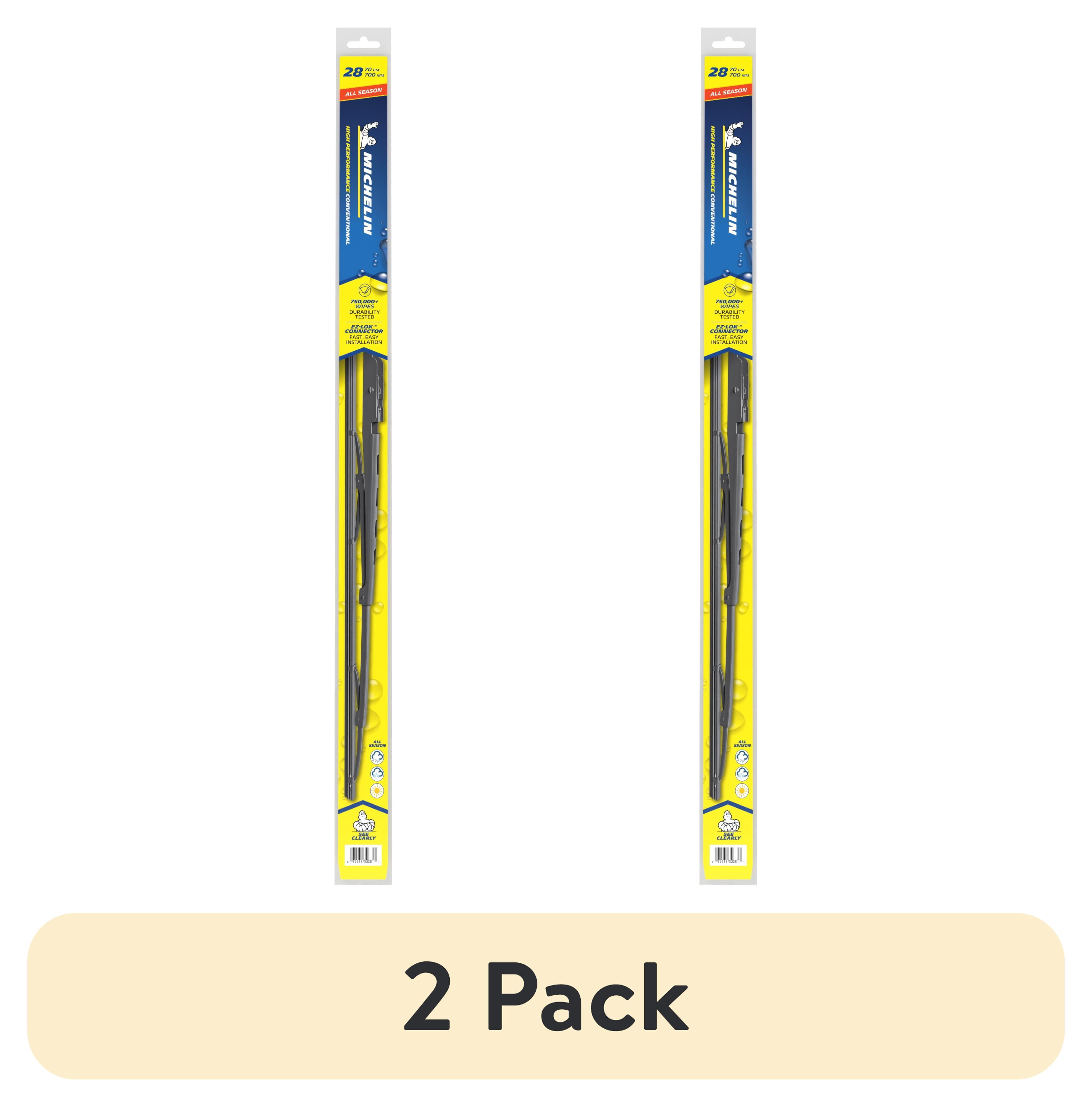 (2 pack) Michelin High Performance Conventional Wiper Blade, 28"