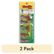 (2 pack) Mack's Lure Kokanee Killer Single Glo Hook Chrt FlOrange/FlChrt Chrt 8