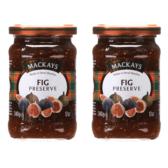(2 pack) Mackays Fig Preserves, 12oz jar
