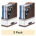 thumbnail image 1 of (2 pack) Magazine File - Woodgrain, 6 pack, 1 of 3