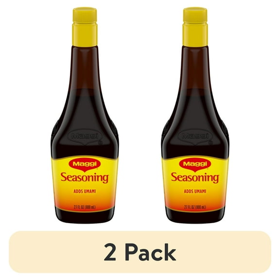 (2 pack) Maggi No Added Preservatives and No Added MSG Seasoning Cooking Sauce, 27 fl oz Bottle
