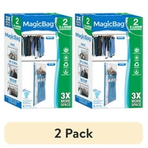 (2 pack) MagicBag Extra Large Hanging Space Saver Storage Bags, Set of 2
