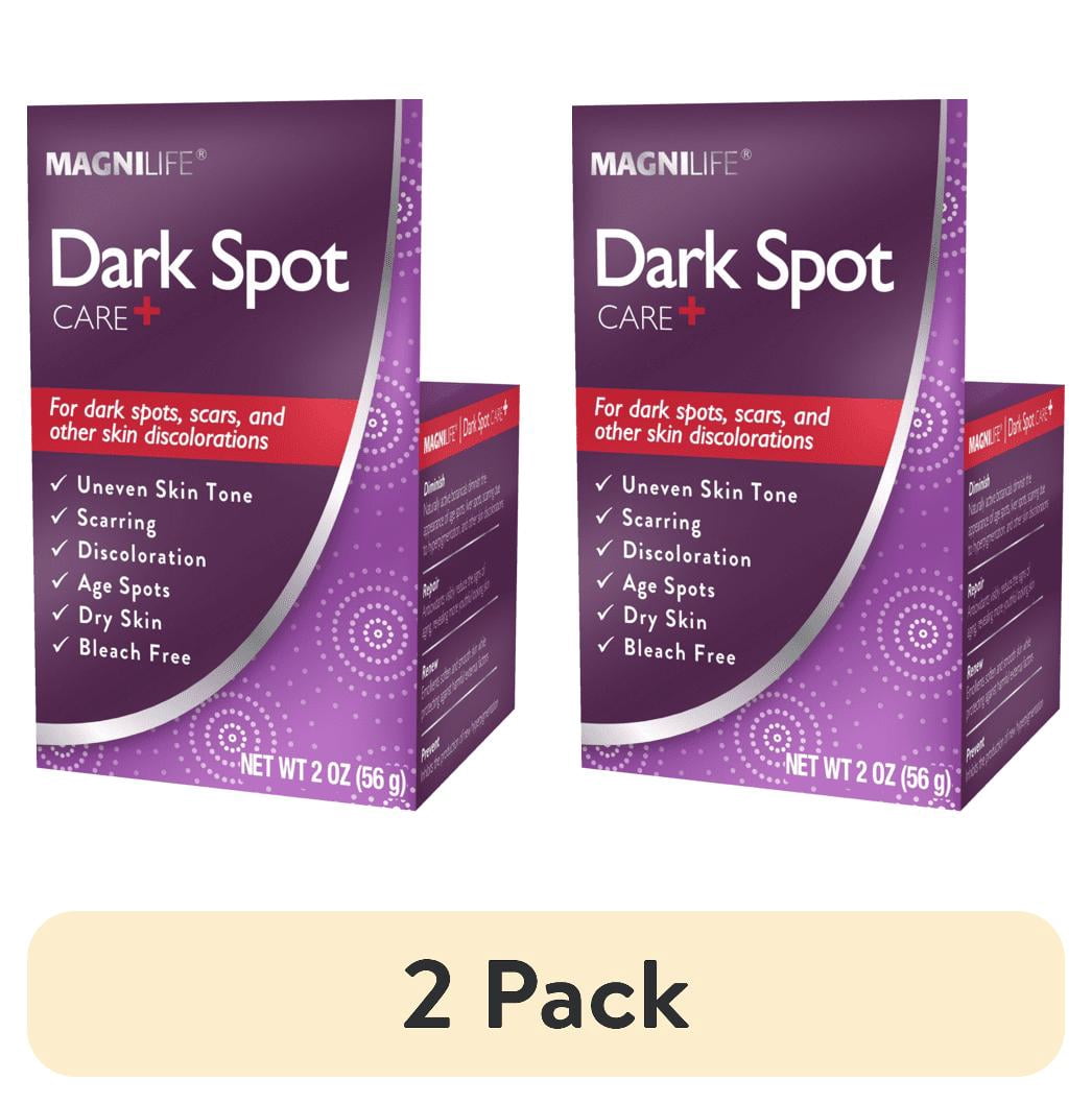 (2 pack) MagniLife Dark Spot Care+ Cream for Skin Discoloration Reduction