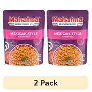 (2 pack) Mahatma Ready-to-Heat Mexican-Style Jasmine Rice, 8.8 oz Bag