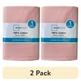 thumbnail image 1 of (2 pack) Mainstays 100% Cotton 1 Yard Precut Fabric Solid Light Pink, 1 of 4
