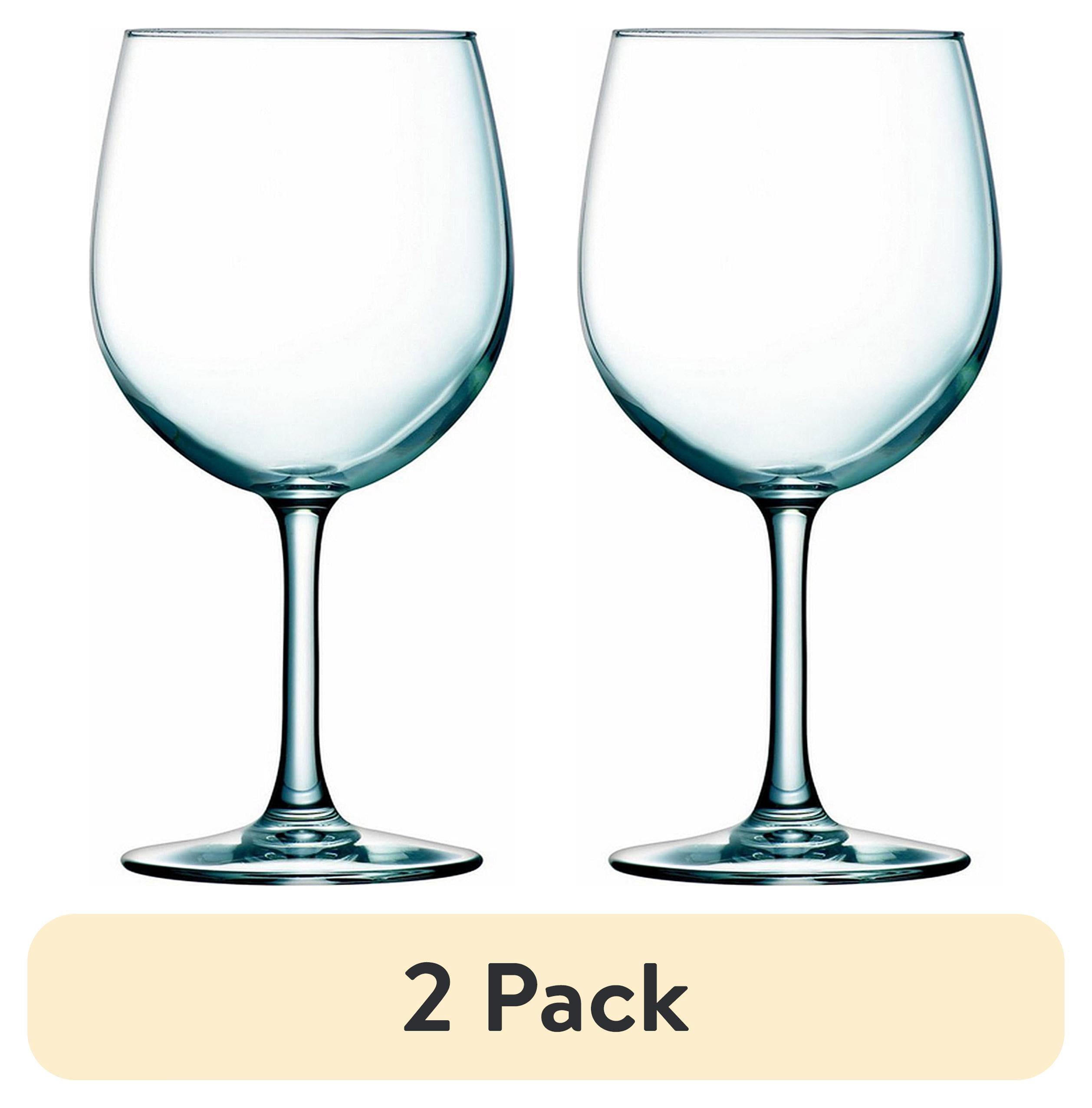 (2 pack) Mainstays 12 oz. Alto Stemmed Wine Glass, 1 Count