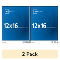 (2 pack) Mainstays – 12x16 Picture Frame – Black Front Loading Wall or Tabletop Photo Frame