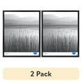 (2 pack) Mainstays 16x20 Linear Gallery Wall Picture Frame, Black