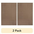 thumbnail image 1 of (2 pack) Mainstays 17" x 30" Titan Pecan Durable Indoor Utility Area Rug, 1 of 8