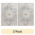 thumbnail interactive-video image 1 of (2 pack) Mainstays 17"x30" Persian Medallion Indoor Accent Rug, 1 of 9