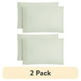 thumbnail image 1 of (2 pack) Mainstays 2-Piece 300 Thread Count Soft Sea Cotton Blend Percale Pillowcase Set, King, 1 of 8
