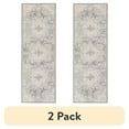 thumbnail image 1 of (2 pack) Mainstays 20" x 60" Persian Medallion Indoor Runner Rug, 1 of 9