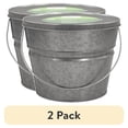 thumbnail interactive-video image 1 of (2 pack) Mainstays Outdoor Citronella Candle - 24oz Metal Bucket | Repels Mosquitoes | Triple Wick | Up to 40 Hours Burn Time, 1 of 11