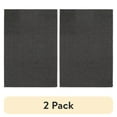 thumbnail interactive-video image 1 of (2 pack) Mainstays 30" x 46" Titan Grey Durable Indoor Utility Area Rug, 1 of 9