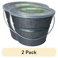 thumbnail image 1 of (2 pack) Mainstays 30oz Outdoor Citronella Candle, Galvanized Gray, 1 of 10