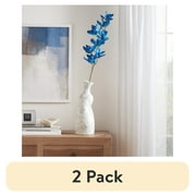 (2 pack) Mainstays 32" Artificial Blue Cymbidium Orchid Stem