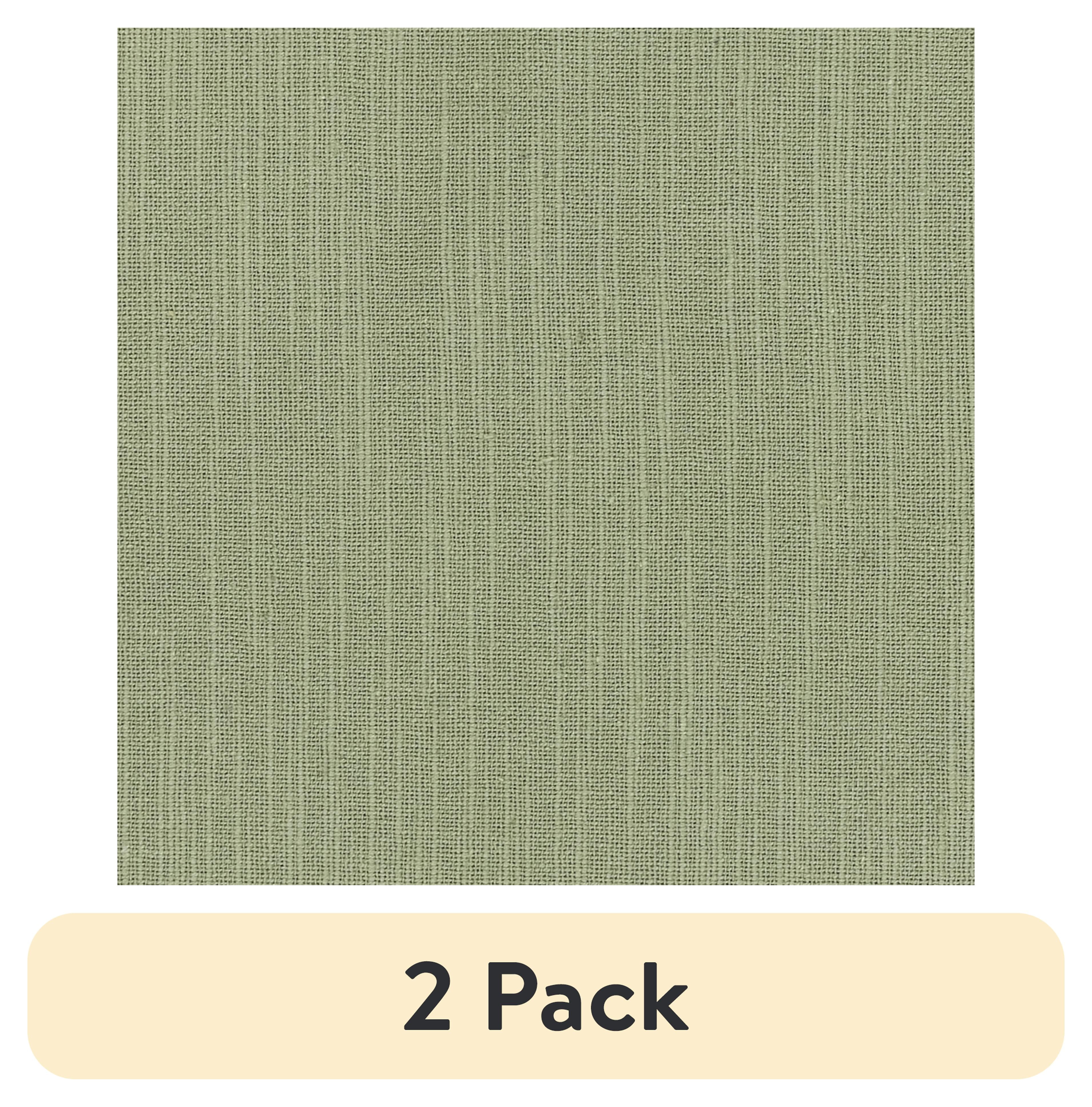 (2 pack) Mainstays 4 Pack Color Sage Napkin Set -Sage - 18" x 18" - Walmart.com