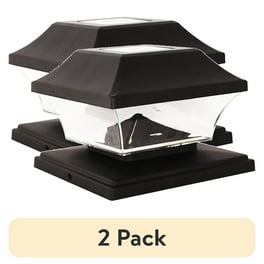 Solar Copper Outdoor Integrated LED Post Cap Deck Light (2-Pack) Solar Copper Outdoor Integrated LED Post Cap Deck Light (2-Pack)